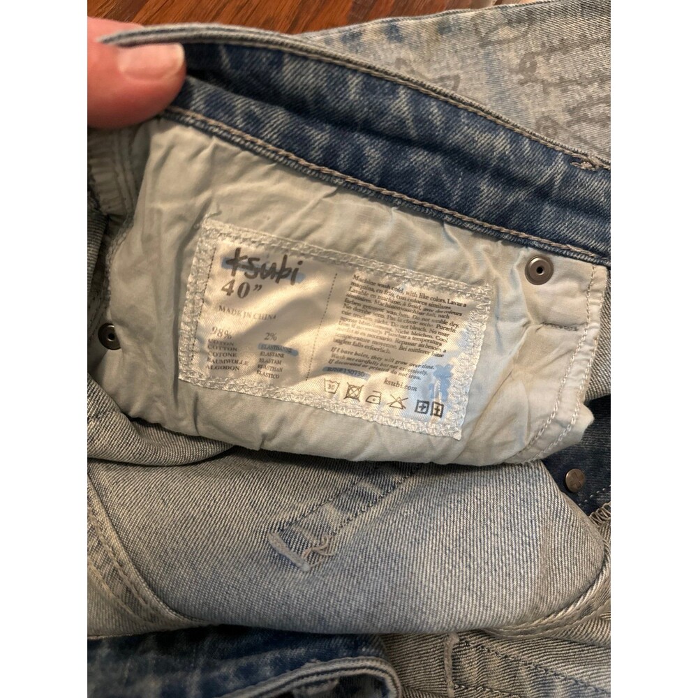 Ksubi World Tour Van Winkle Devil Smash Jeans Size 40” - Picture 5 of 6